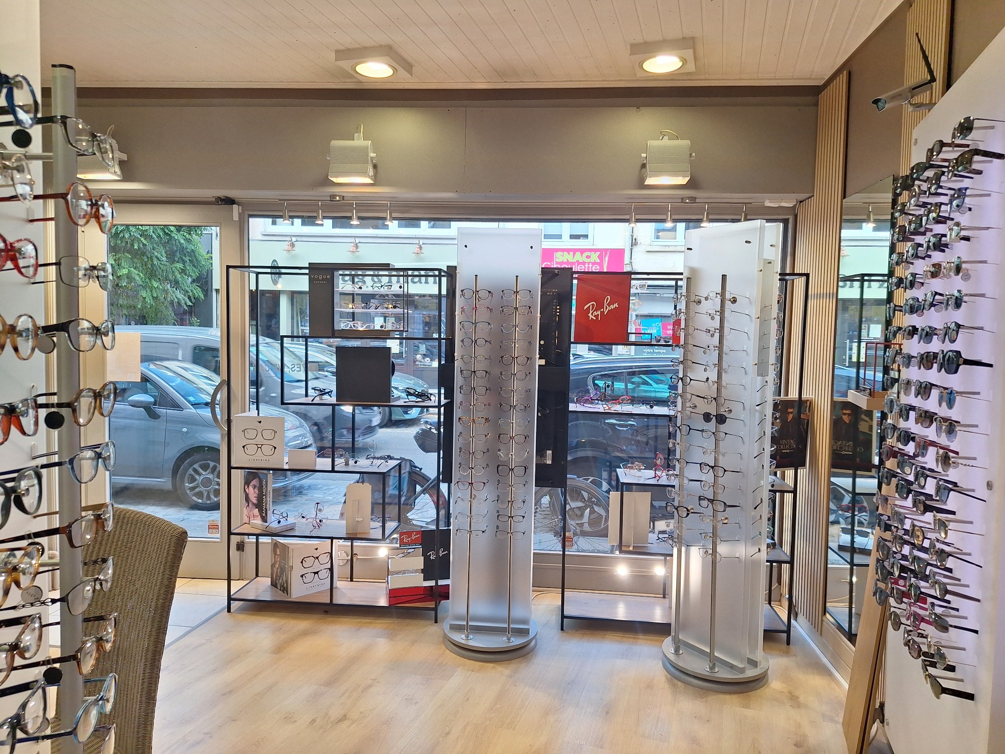 Vue générale de la boutique